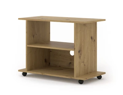 Szafka RTV na kółkach Yogi 80cm, dąb artisan