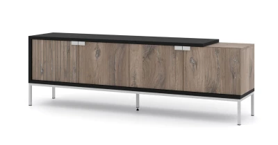 Szafka RTV Toledo 190cm 4D, dąb flagstaff
