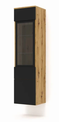 Witryna wisząca Aura 150cm, dąb artisan