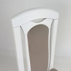 Krzesło drewniane białe K34 bukowe