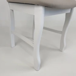 Krzesło drewniane białe K34 bukowe